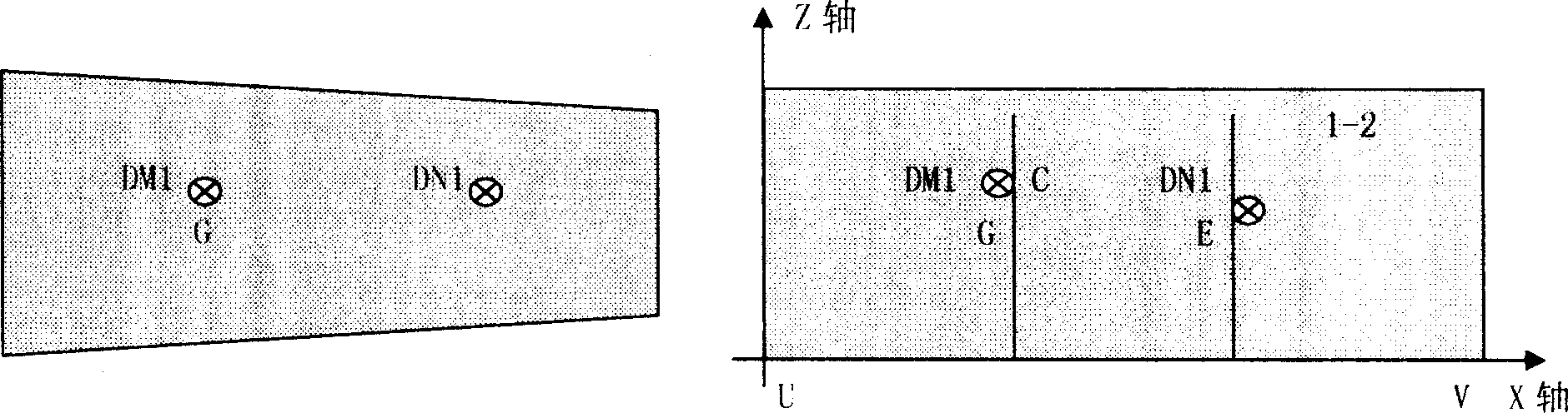 Motor vehicle head light detector and detection method