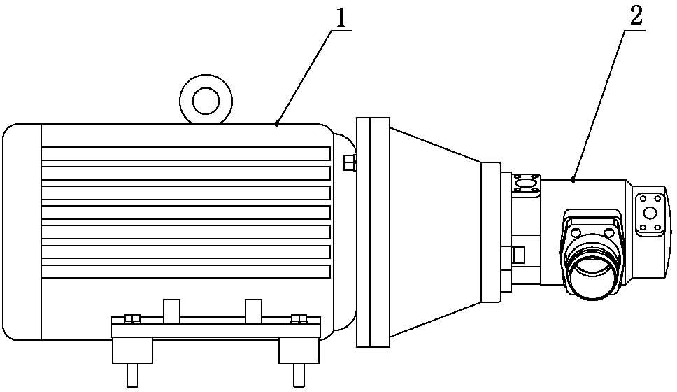 Servo driving type die-cast machine