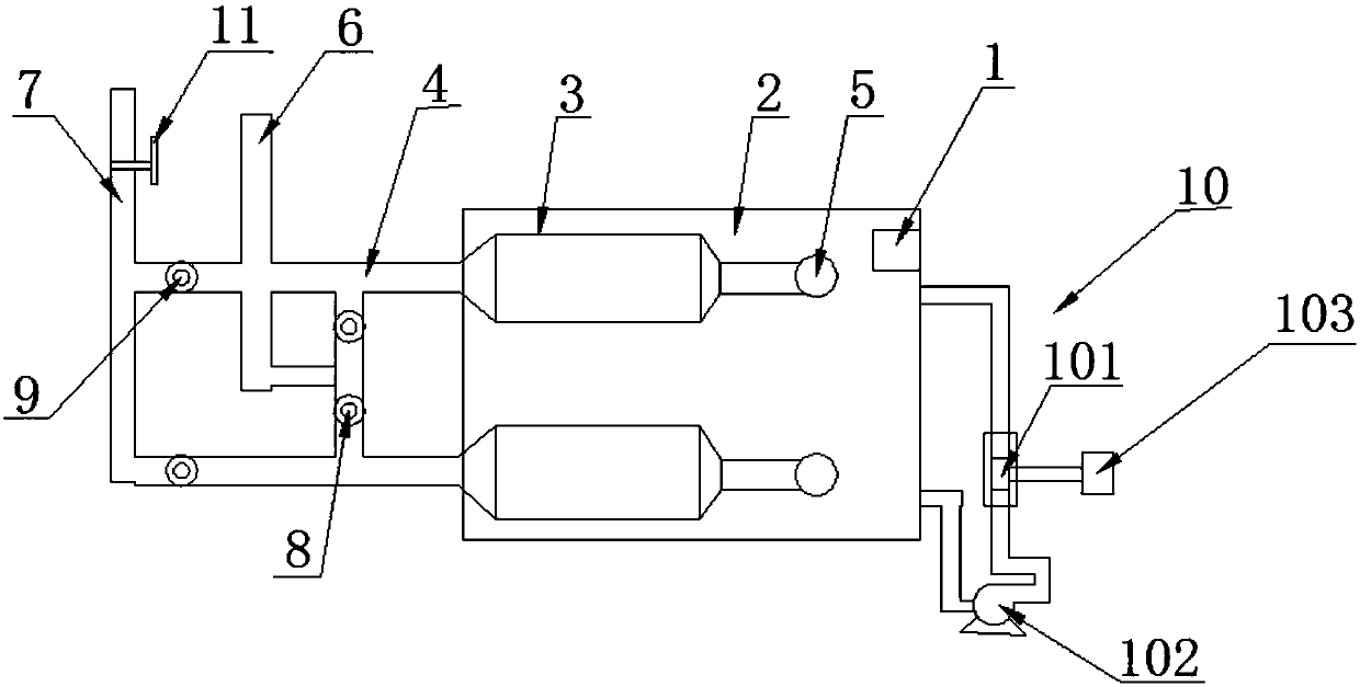 Sewage lifting equipment for solid-liquid separation