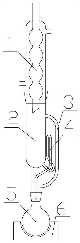 A method for measuring six components of coal tar