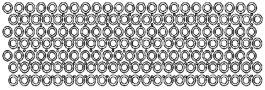 A three-dimensional mesh structure with sound-absorbing and high-elastic properties