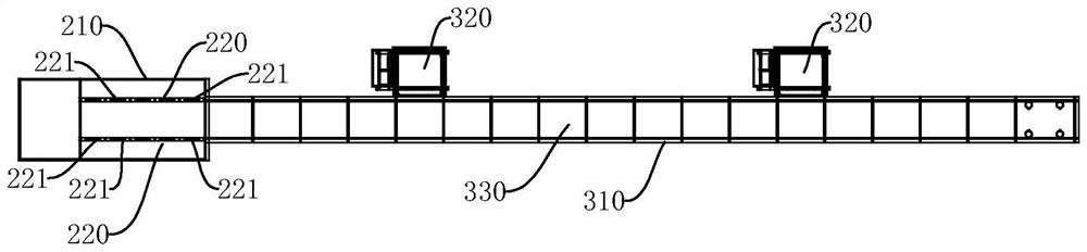 Infrared convection curing device and coating infrared curing method