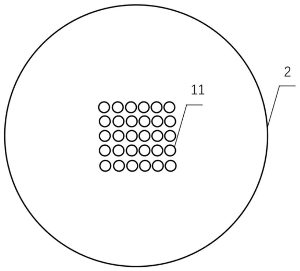 Single exposure phase recovery imaging device and imaging method