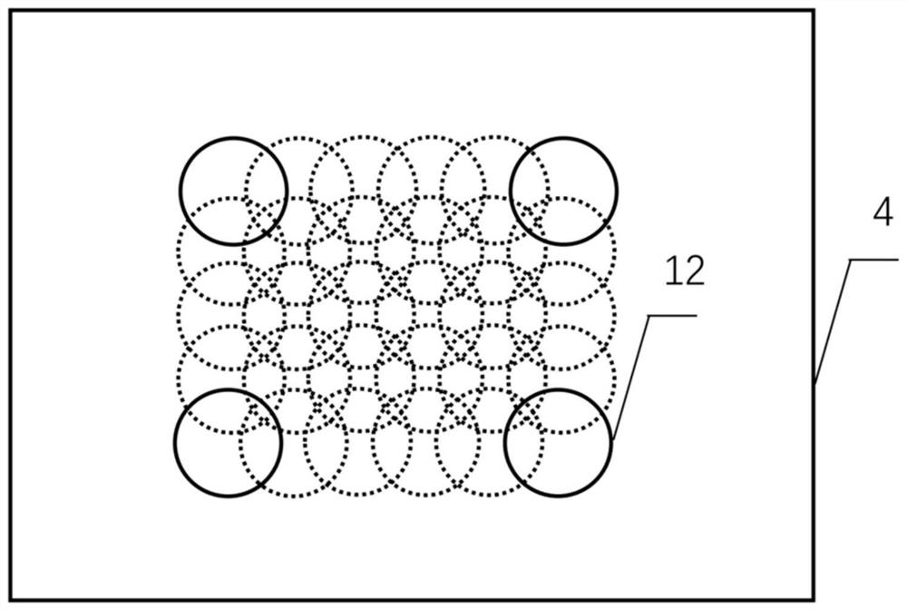 Single exposure phase recovery imaging device and imaging method