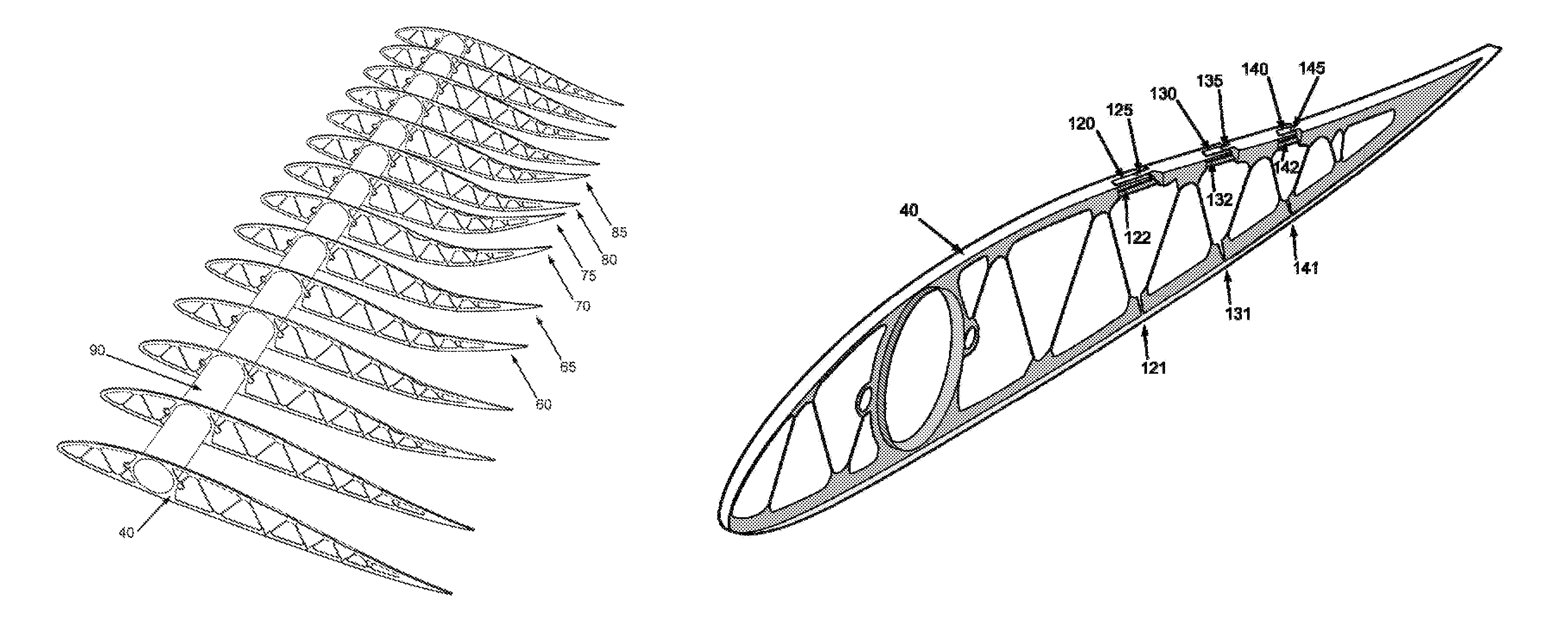 Passive adaptive structures