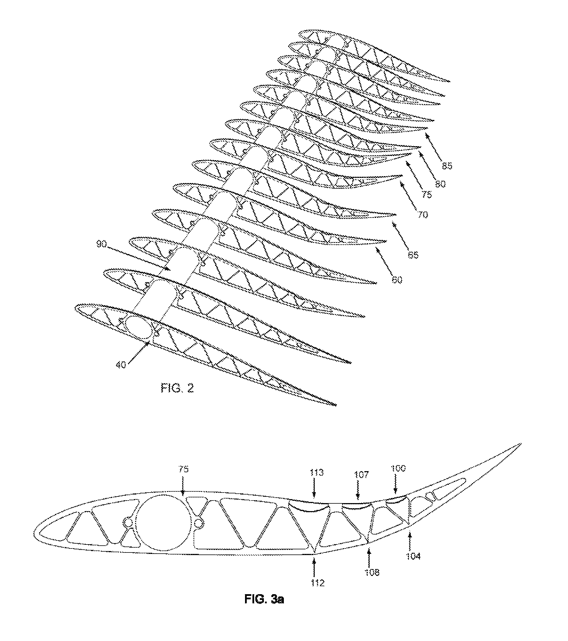 Passive adaptive structures