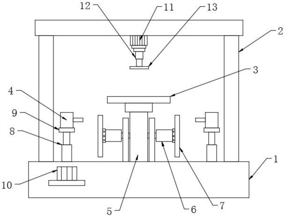 Punching auxiliary device for carton packaging and processing