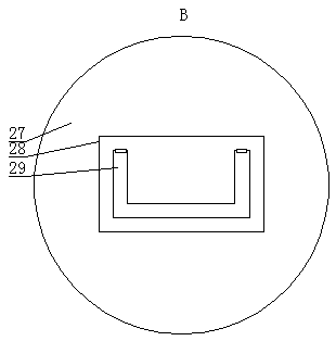 Computer displayer edge dust adsorbing and clearing device