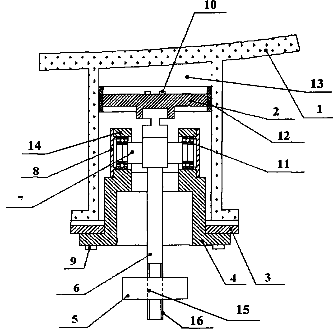 Radial support mechanism of primary mirror of large aperture telescope for eliminating temperature stress