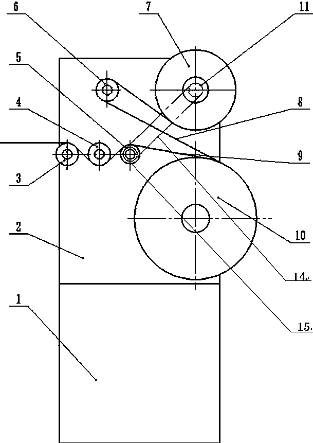 Wire coiling machine without independent coiling power