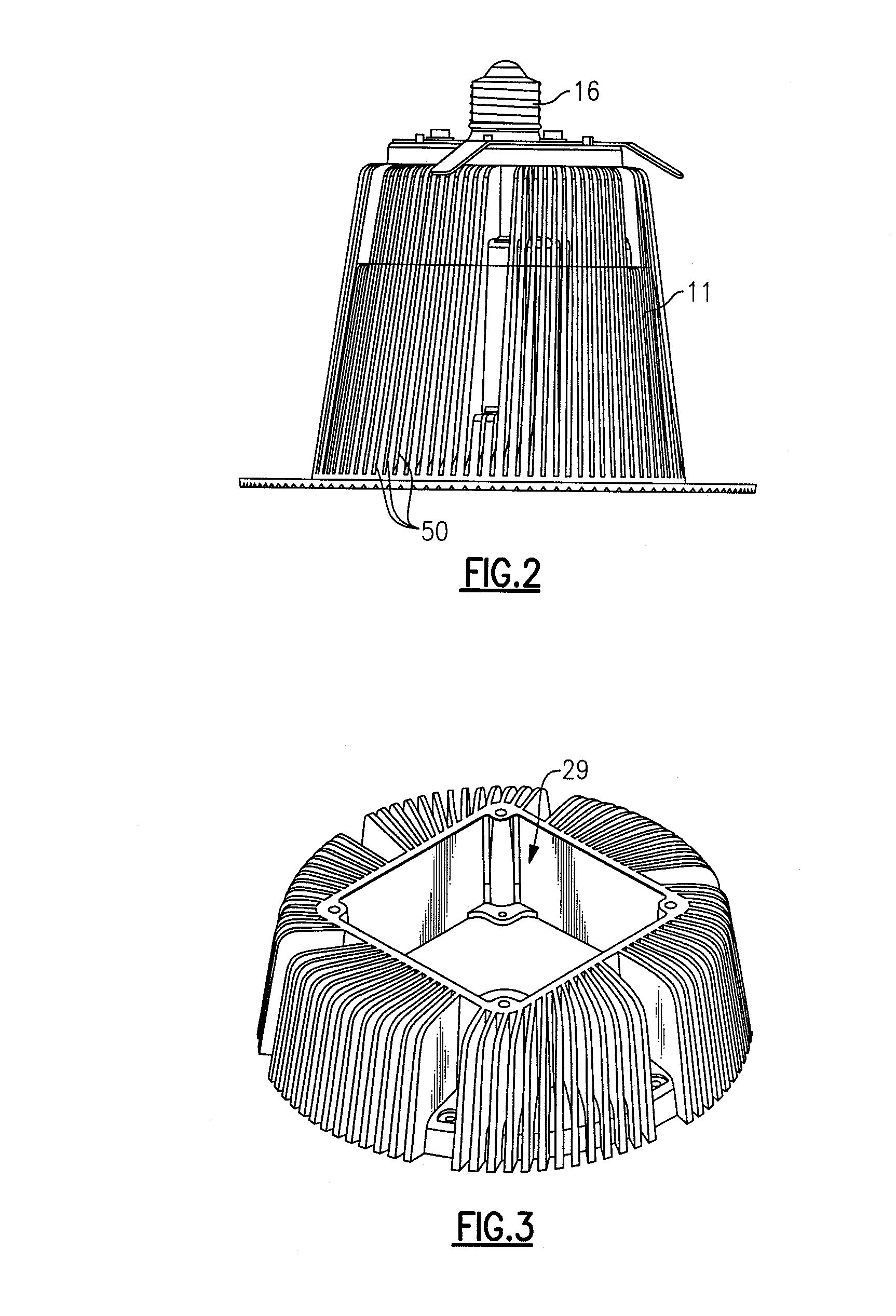 Self-ballasted solid state lighting devices