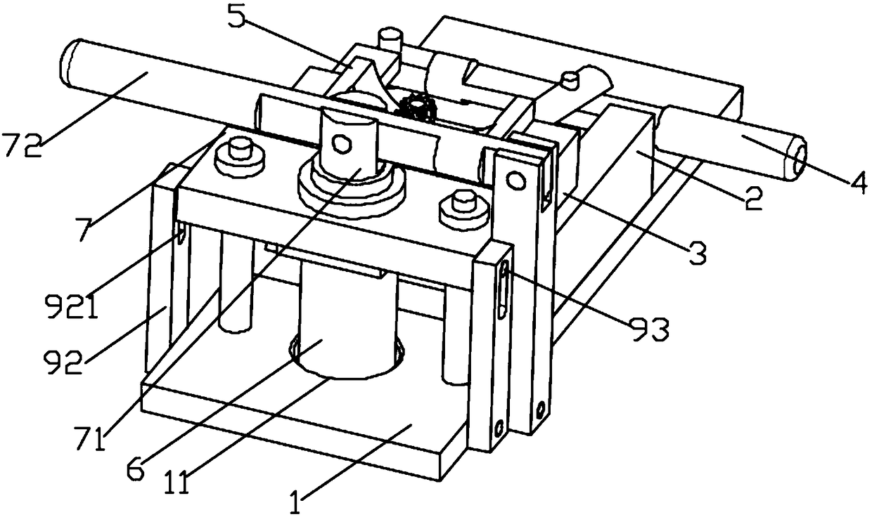 Inner hole automatic chamfering device