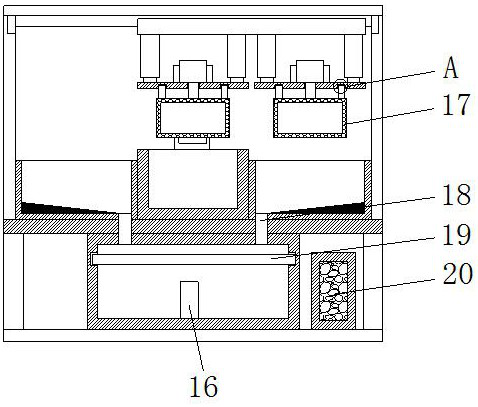 Automatic production robot for magnet oil immersion process