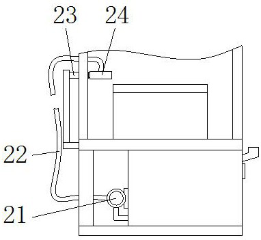 Automatic production robot for magnet oil immersion process