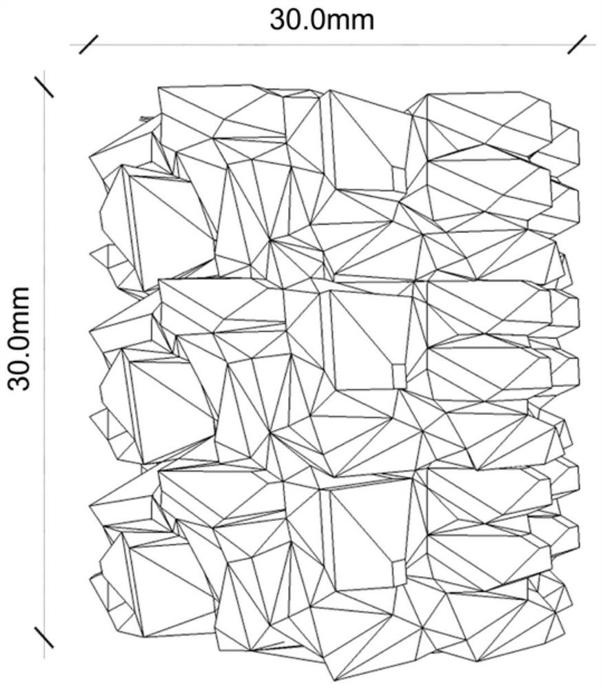 An artificial organic aggregate structure suitable for soil improvement