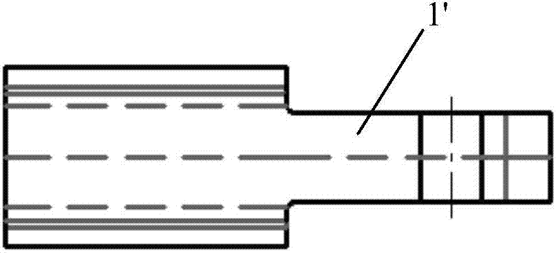 Pipe forming floating core pulling mechanism