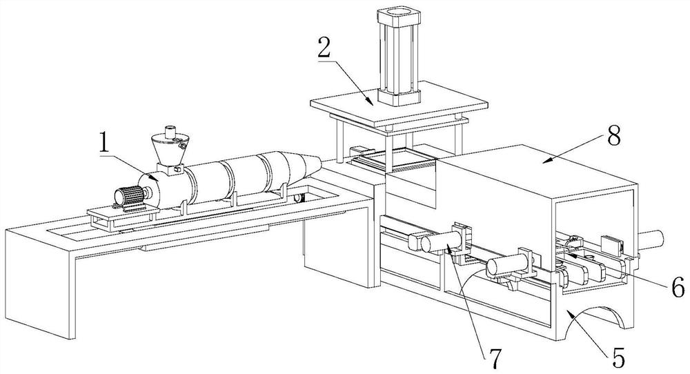 Glass injection molding mold and molding machine tool