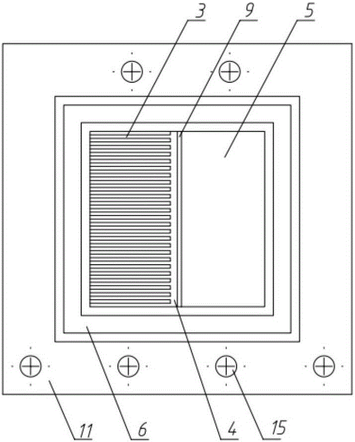 Integrated loop heat pipe cooling device with boiling pool