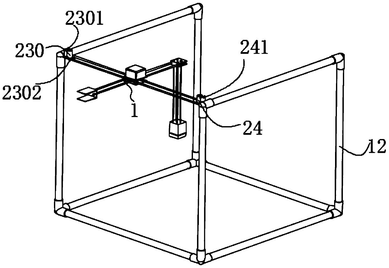 Automatic dish conveying machine