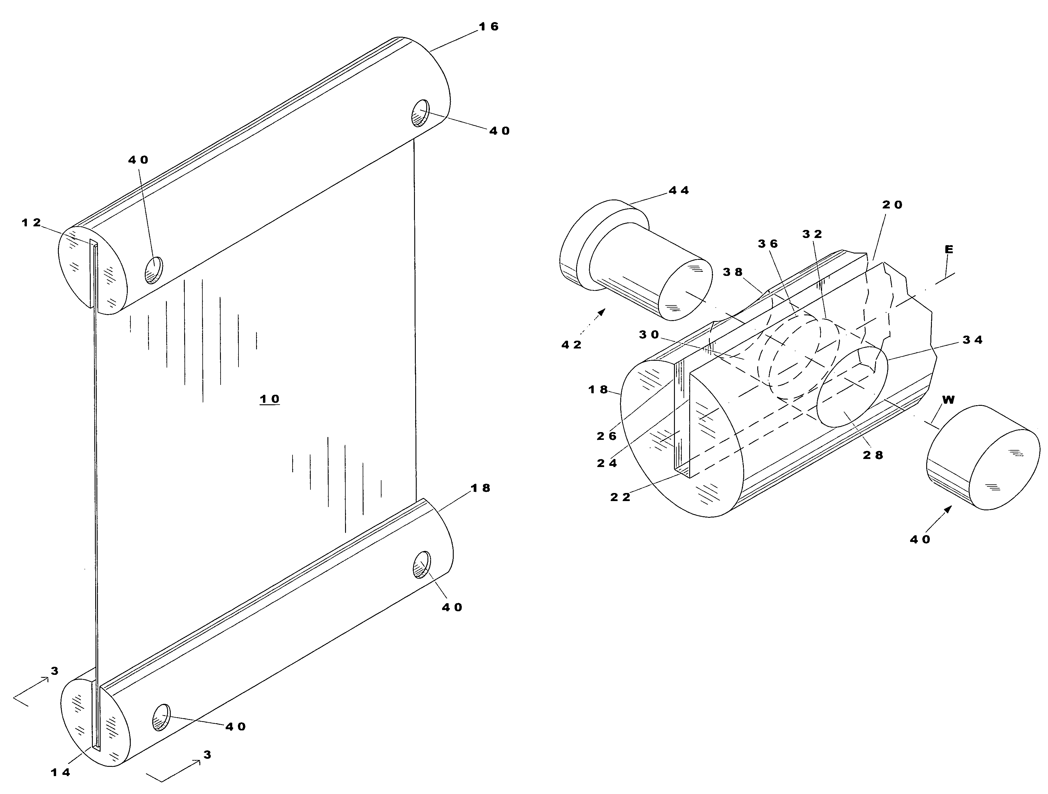 Apparatus for framing and hanging a sheet-like display item