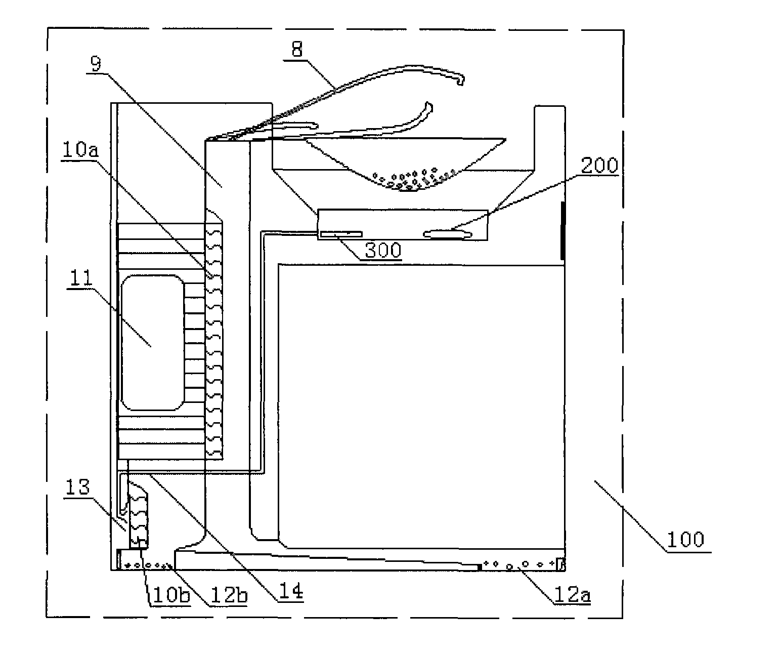 Integrated stove