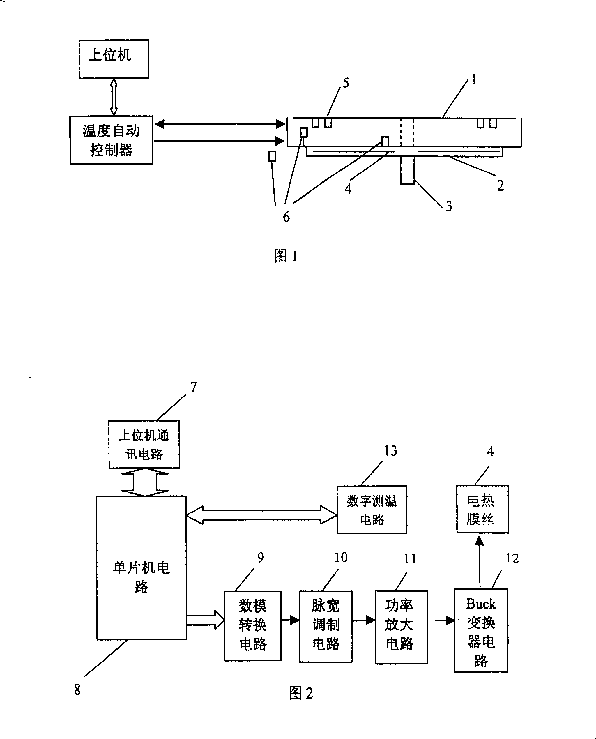 Full-automatic biochemistry instrument heated culture automatic temperature control equipment and temperature control method