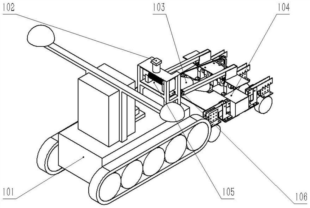 Hillside orchard profiling autonomous obstacle avoidance mower and control method thereof