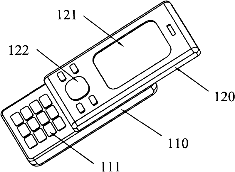 Sliding handheld device