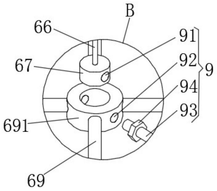 Energy-saving hot water central air conditioner convenient to mount