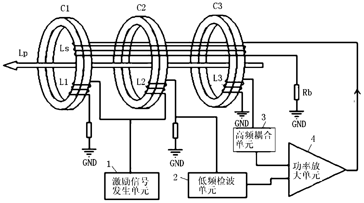 Magnetic modulation current sensor and fabrication method thereof