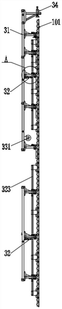 Steel bar truss floor support plate production line