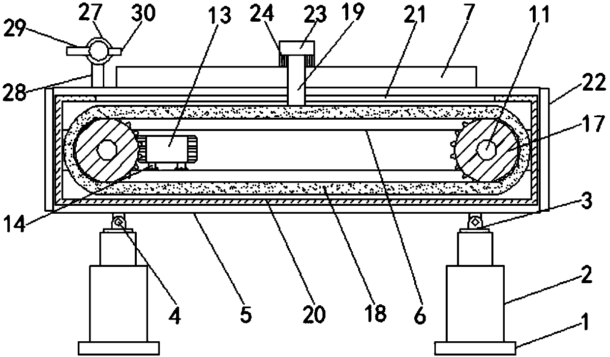 Solar photovoltaic panel with automatic cleaning function