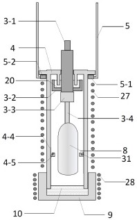 A preparation device for semi-insulating indium phosphide