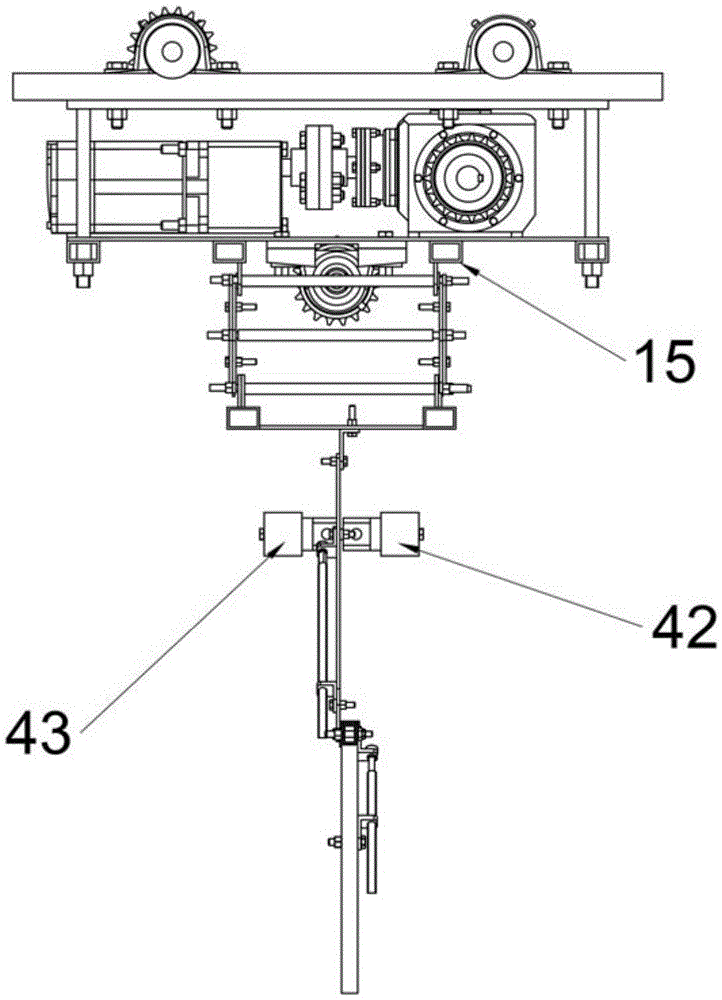 Spray boom system and suspension self-propelled type special multifunctional deformable spraying device for greenhouses