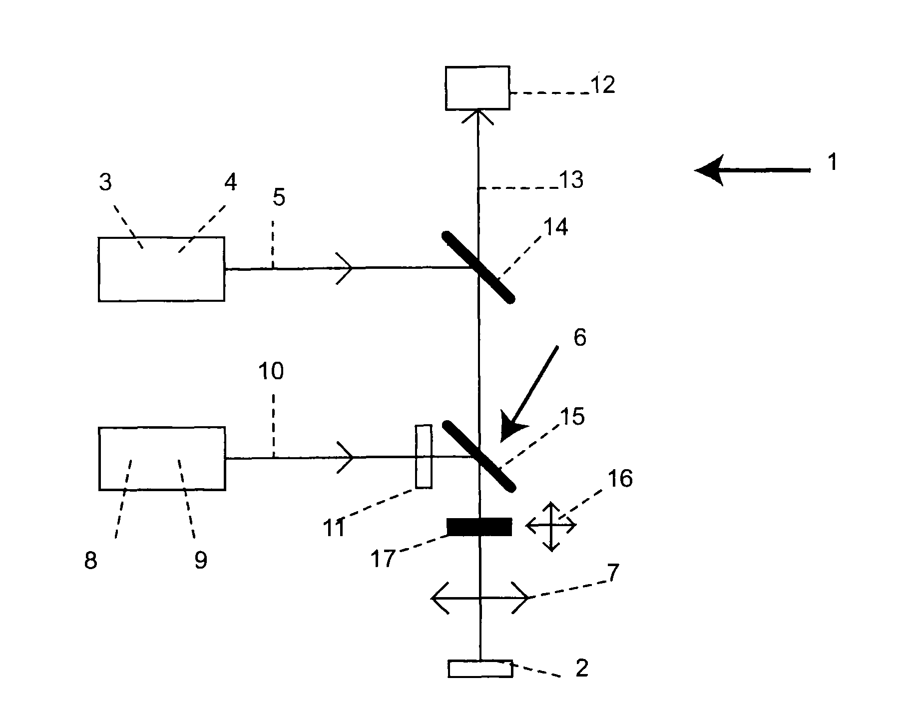 STED-fluorescent light microscopy with two-photon excitation