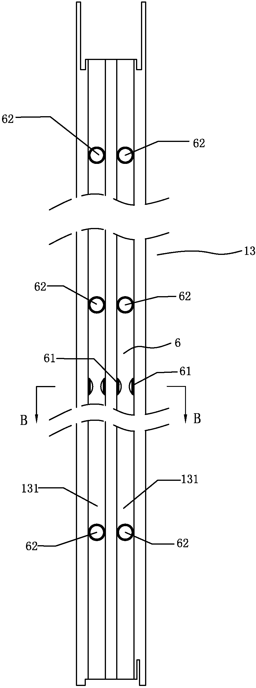 Double-door-body mobile door