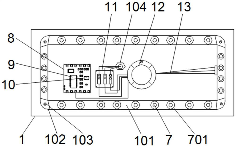 LED ceiling lamp convenient to mount quickly