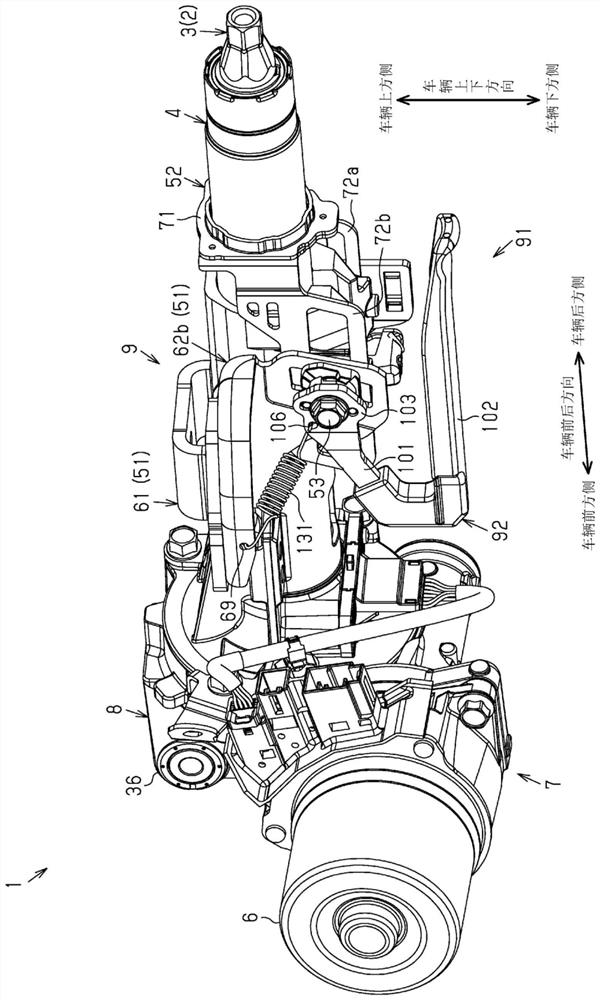 Steering column device