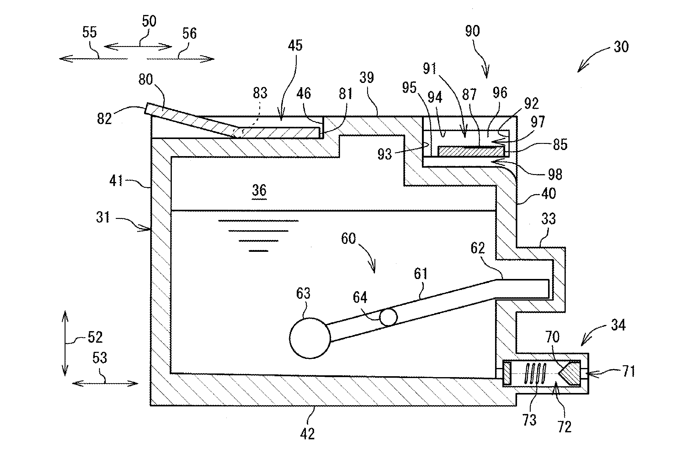 Printing fluid supply device and printing fluid cartridge