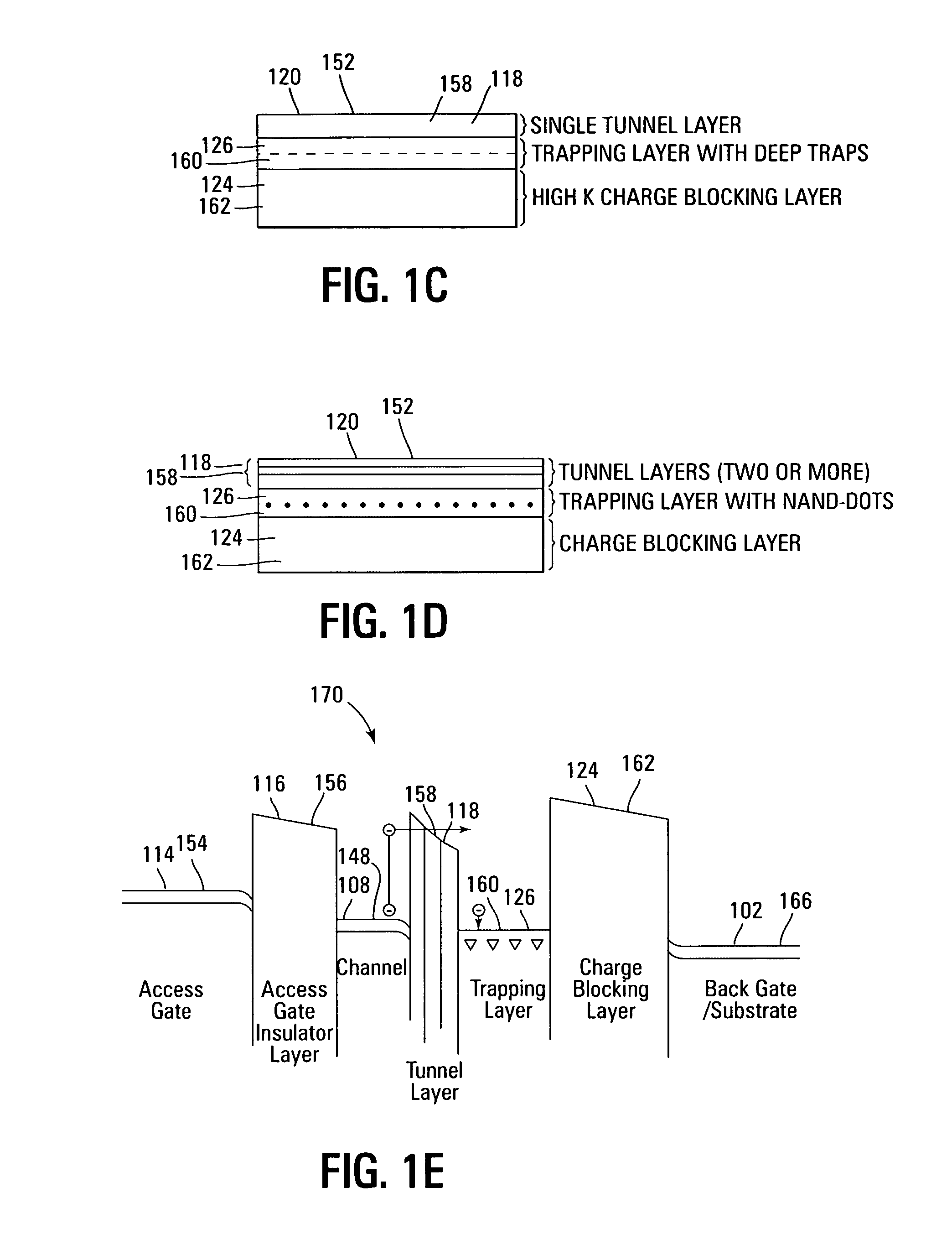 Back-side trapped non-volatile memory device