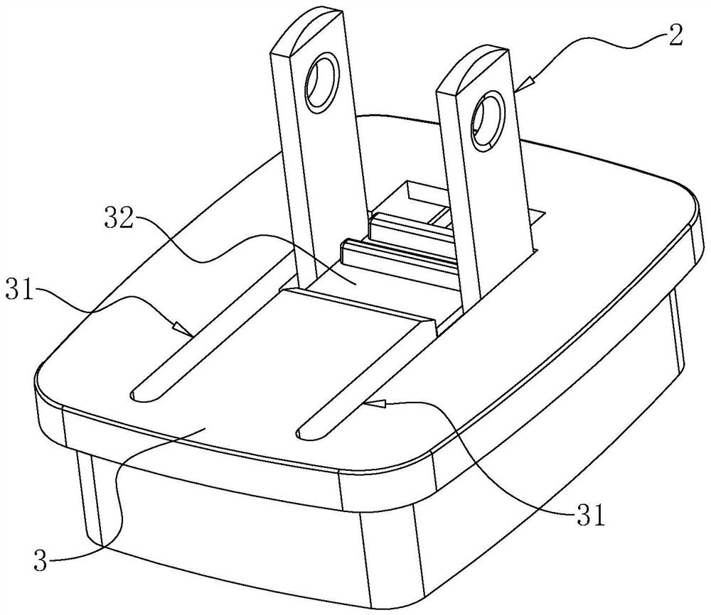 Invisible power plug and power adapter