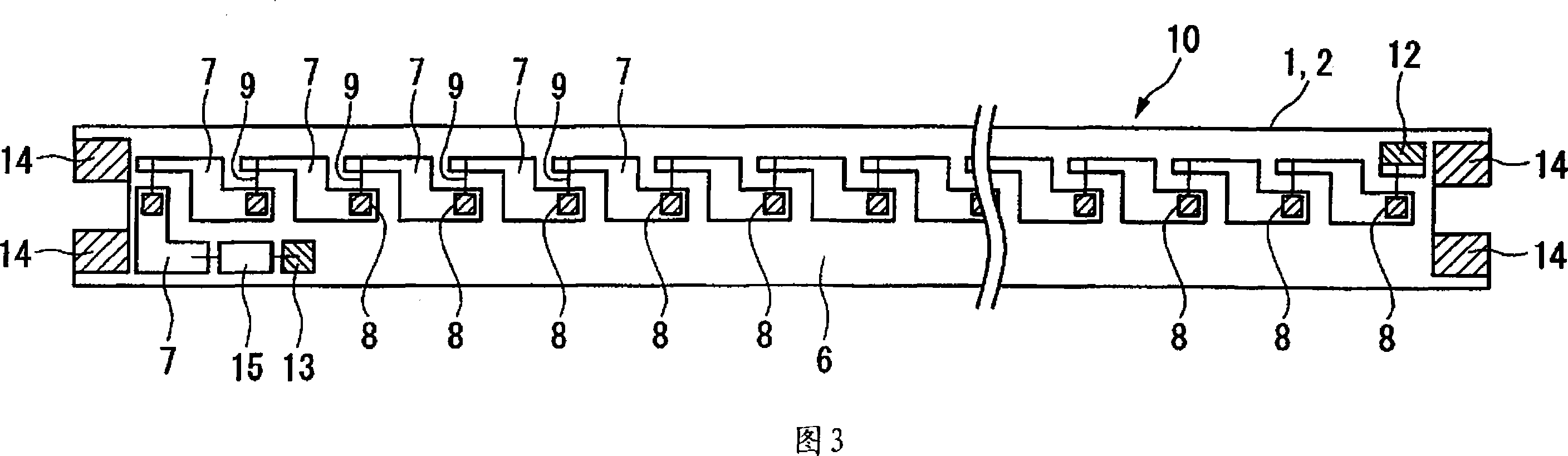 Substrate for light-emitting element packaging, luminescent module, and lighting apparatus