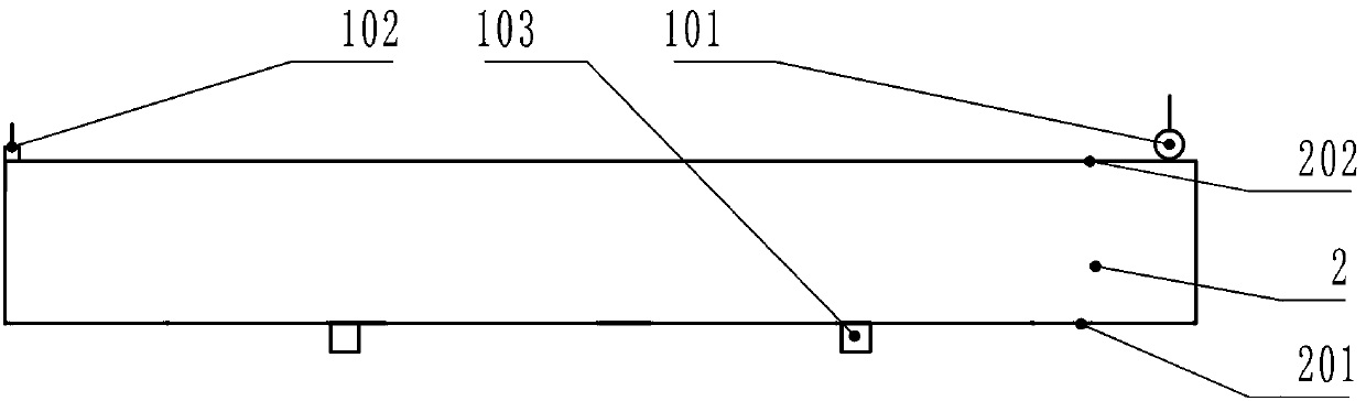 Vibration aging method for offshore drilling platform