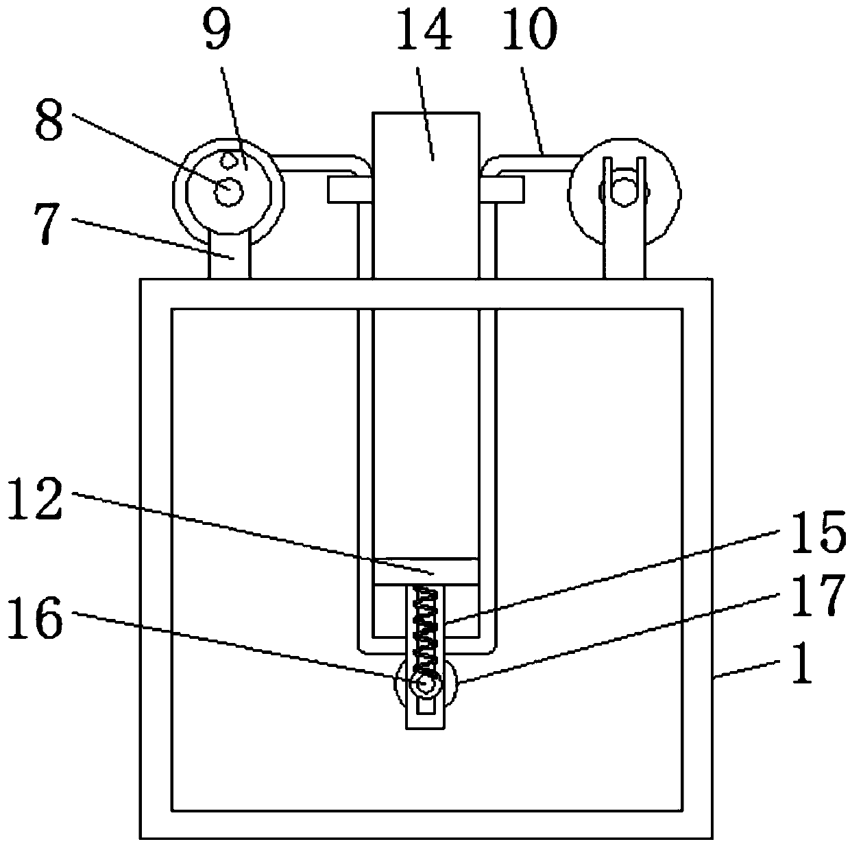 A waste water filtration and purification treatment device