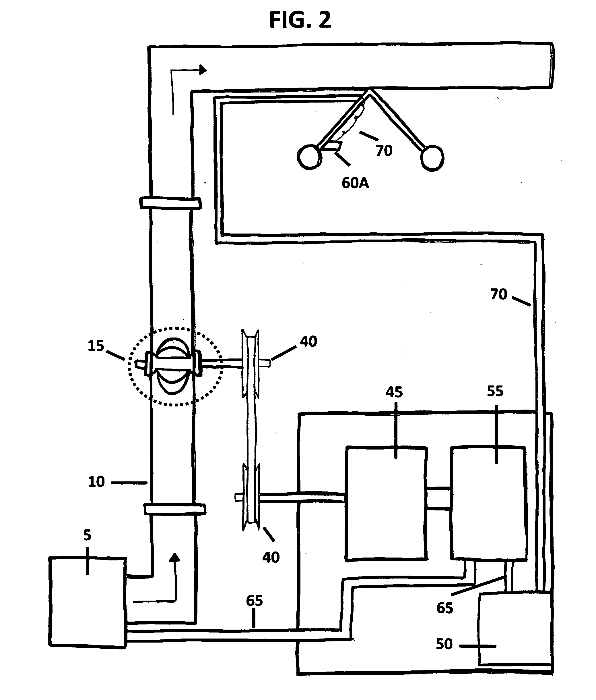 Kinetic energy recycling system for usable electric and hydraulic power generation