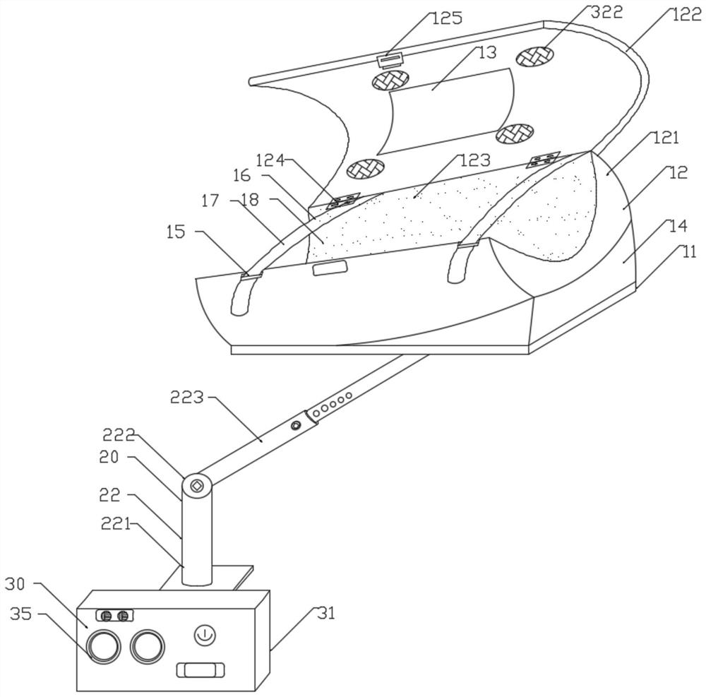 Multifunctional autologous internal arteriovenous fistula limb fixing and protecting device for hemodialysis patient