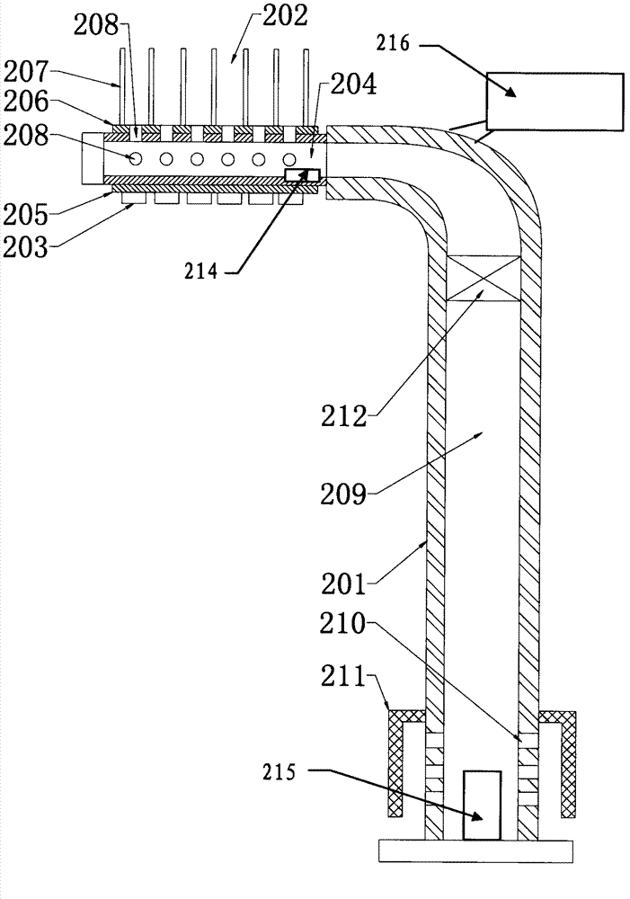 High-efficiency heat dissipating street lamp