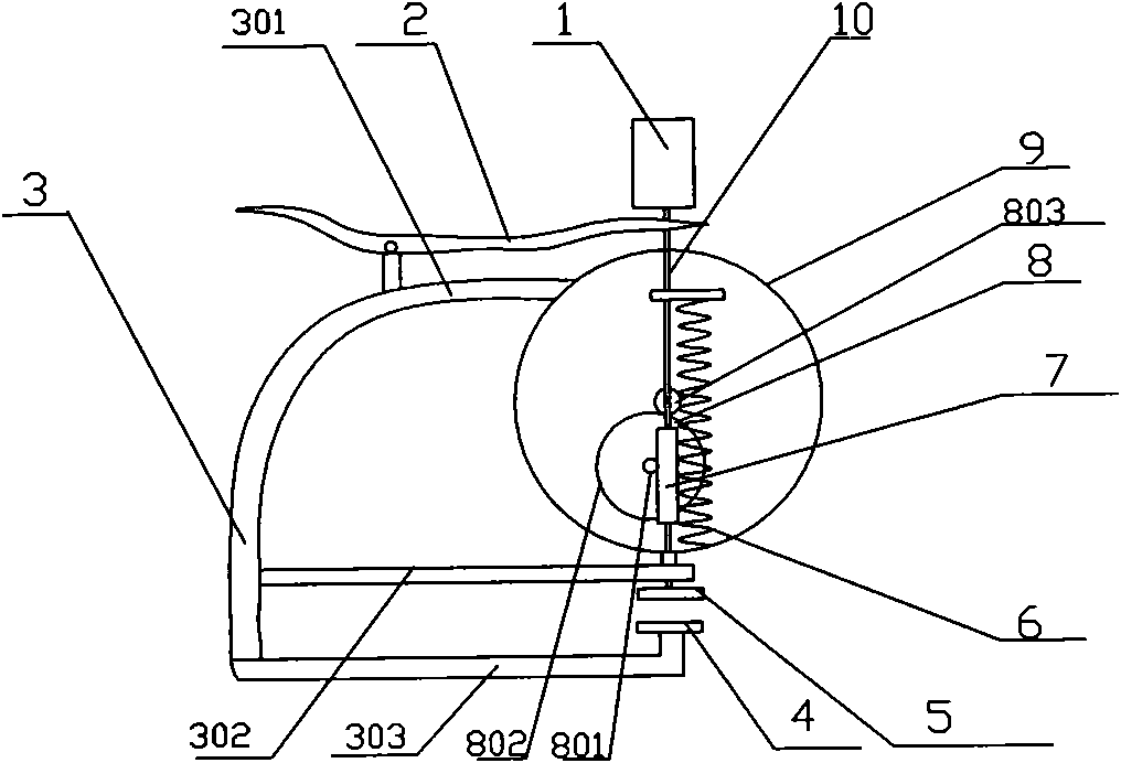 Device for measuring thickness of rubber-coated steel cord