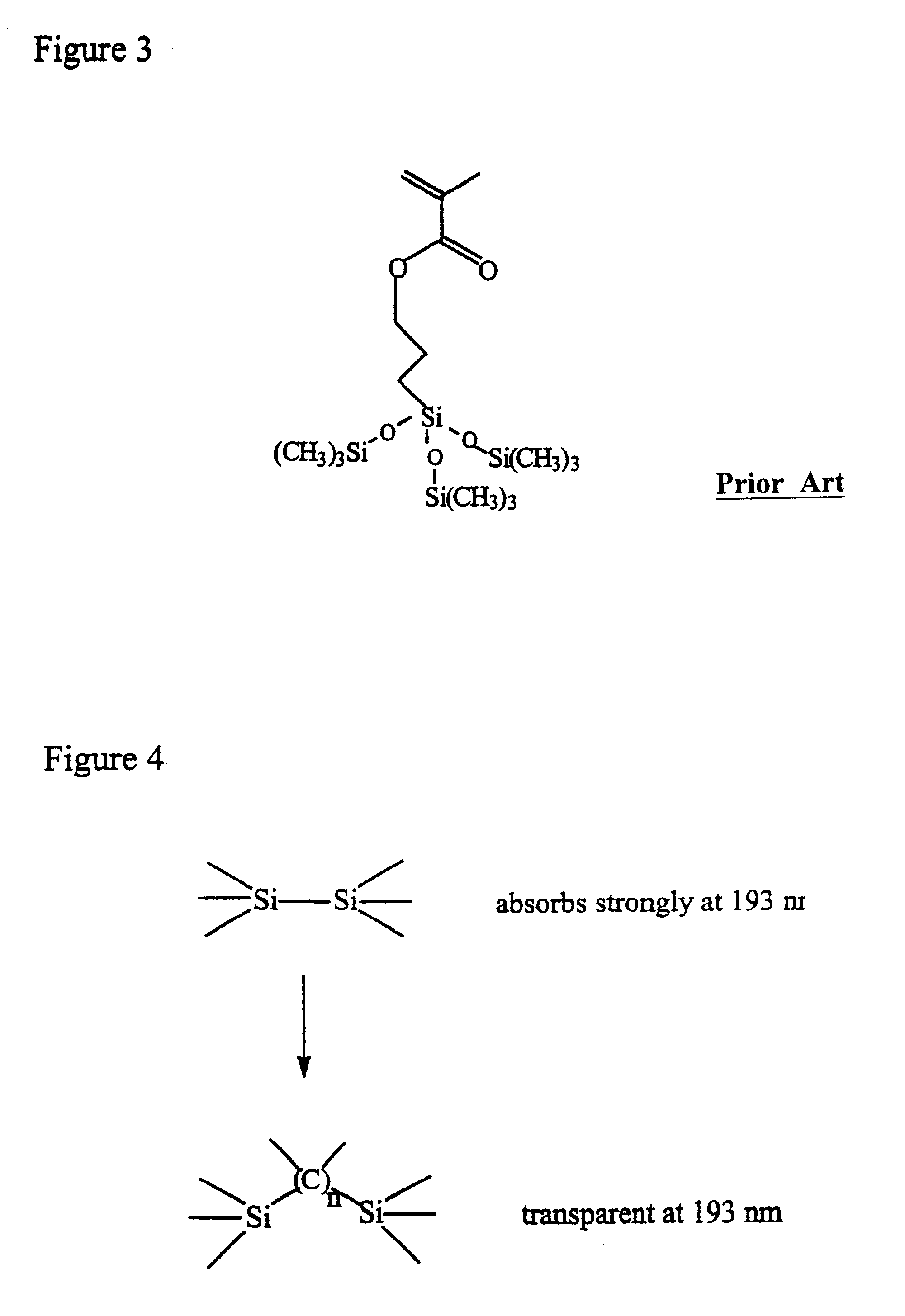 High silicon content monomers and polymers suitable for 193 nm bilayer resists