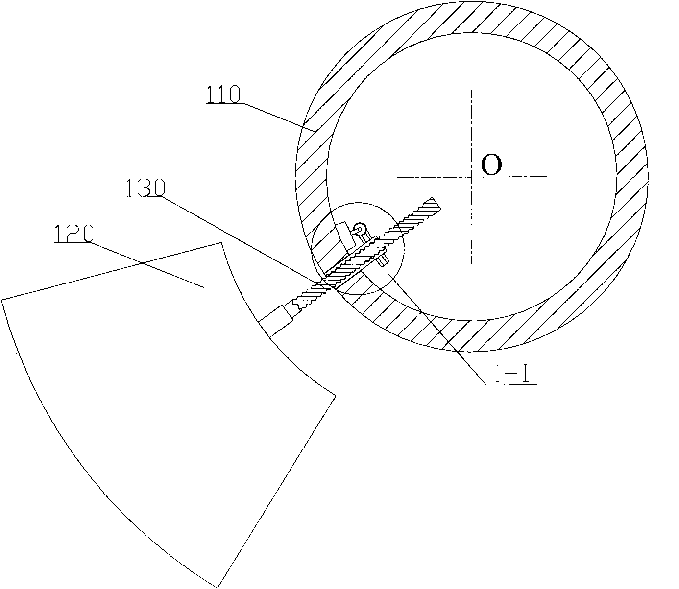 Vibration damper for boom system, boom system and pumping machinery